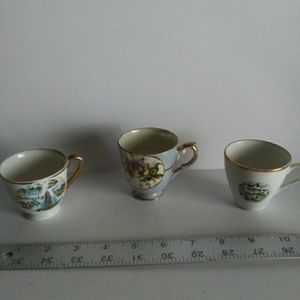 Teacups and saucers